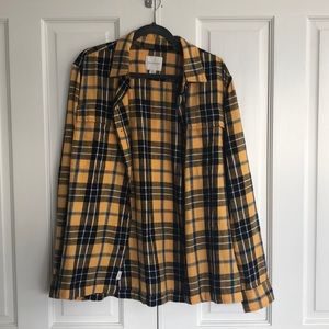 Yellow American Eagle Flannel